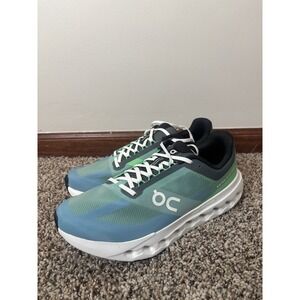 Brand‎ New Men's On Running Cloudsurfer Next Honeydew Ivory Green Blue Size 11.5